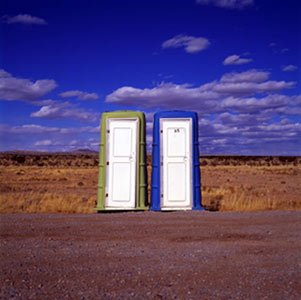 Photo of Two loos, New Mexico